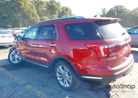 2018 Ford Explorer Limited из США, поврежденный, VIN 1FM5K7FH6JGC02786